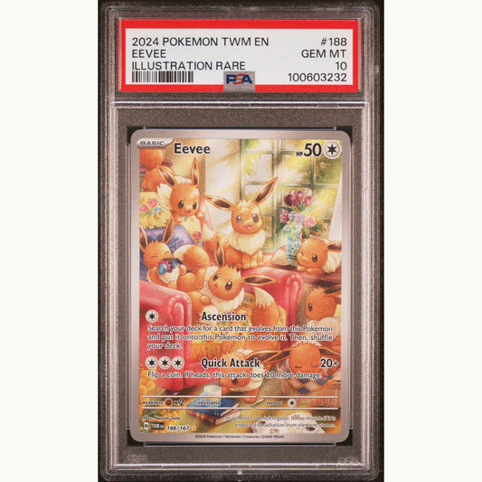 PSA 10 Eevee #188 TWILIGHT MASQUERADE (ENG)