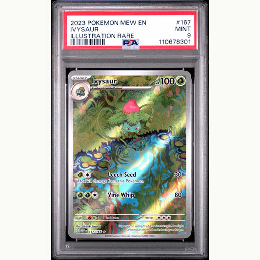 PSA 9 IVYSAUR #167 (ENG)