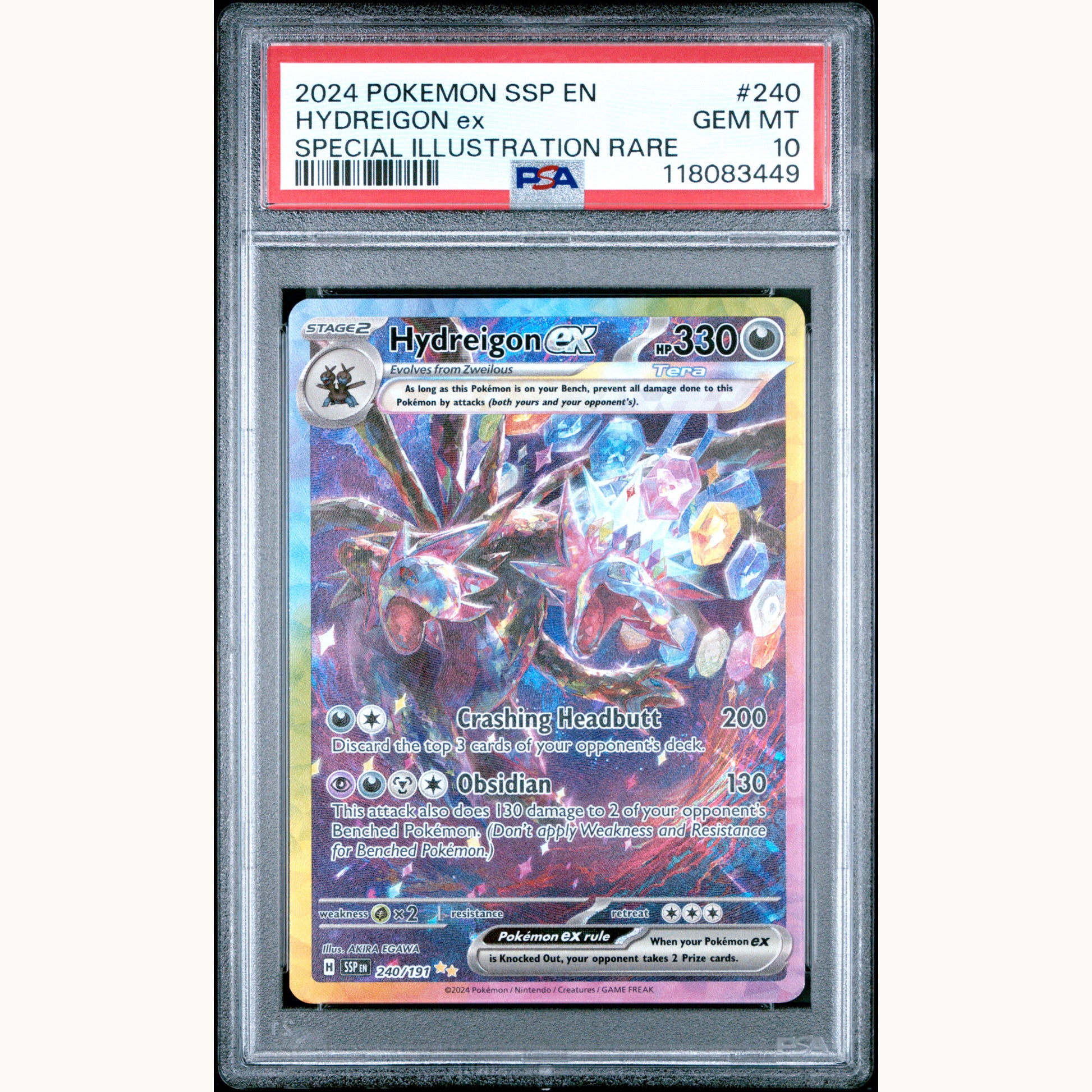 PSA 10 HYDREIGON 240 (ENG)