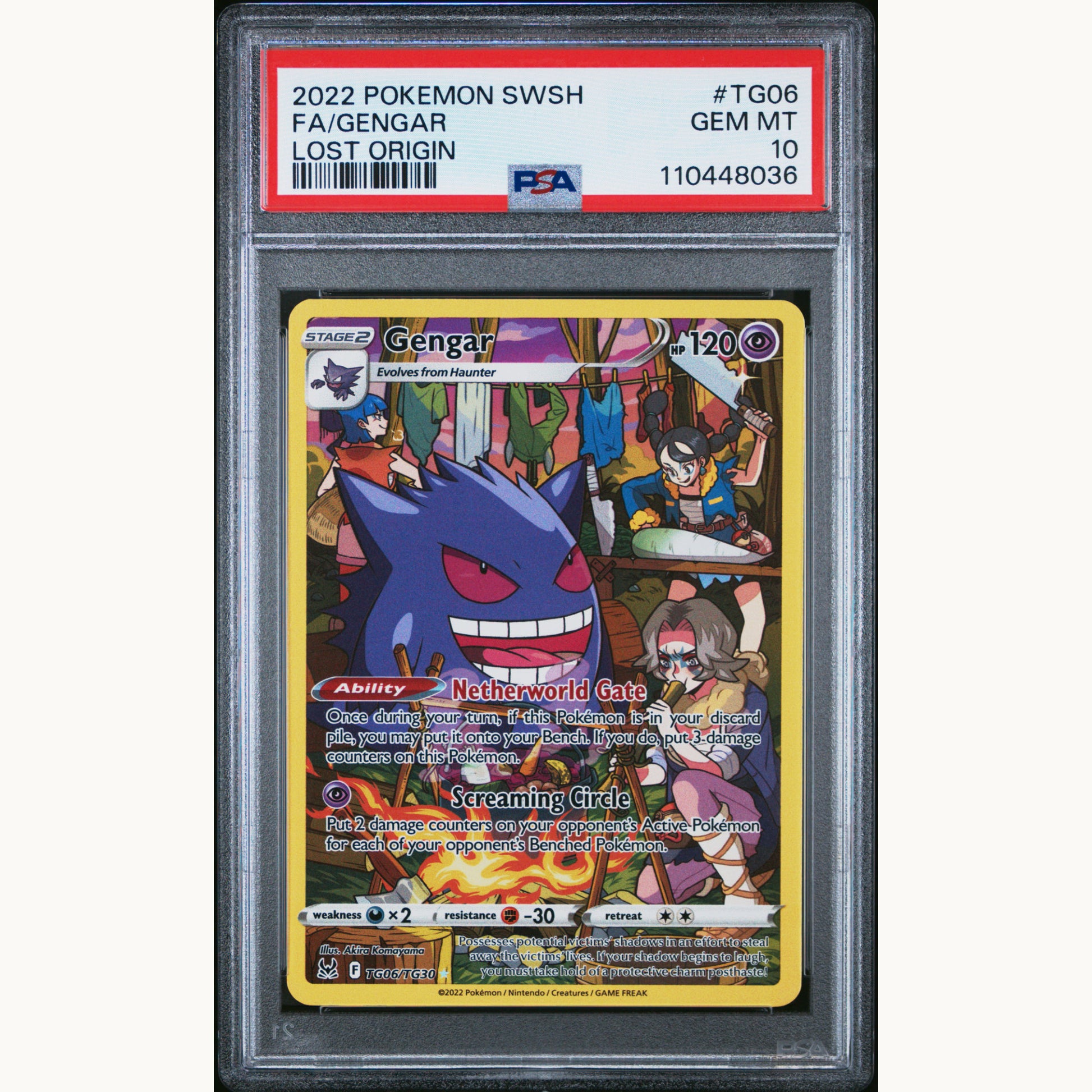 PSA 10 GENGAR #TG06 (ENG)