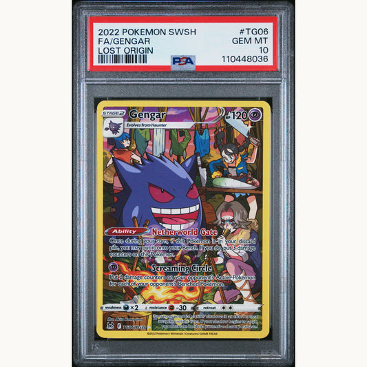 PSA 10 GENGAR #TG06 (ENG)