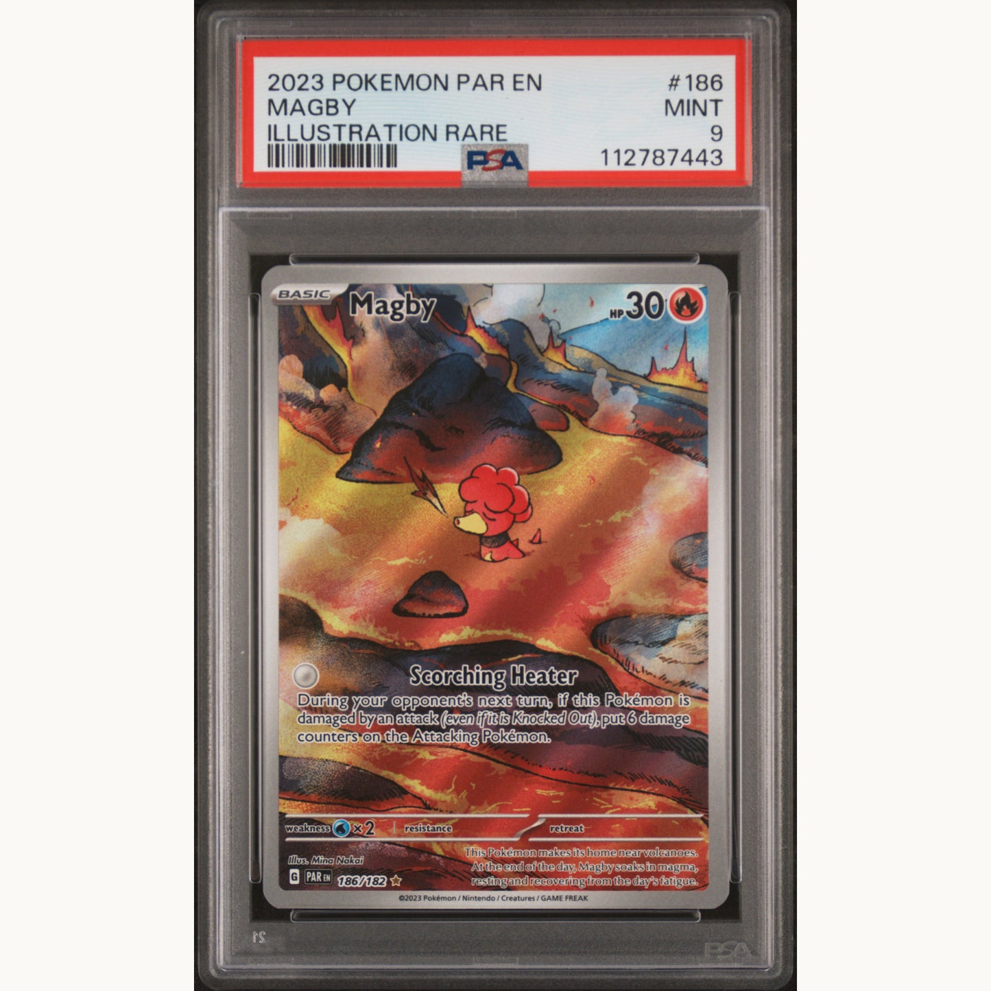 PSA 9 MAGBY #186 (ENG)