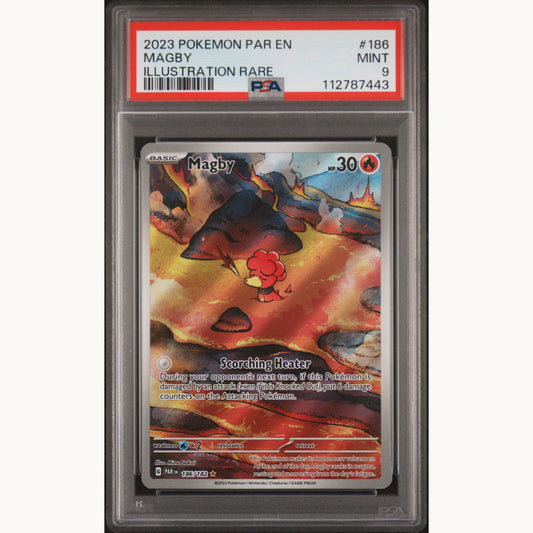 PSA 9 MAGBY #186 (ENG)