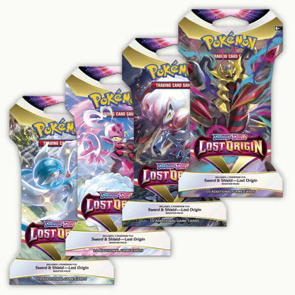 Frontside of Artworkset Sleeved Pokémon Sword & Shield Silver Tempest Boosterpacks